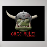 Orcs Rule! posters