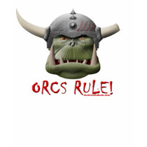 Orcs Rule! t-shirts