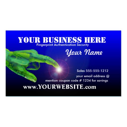 Order me business card template