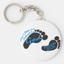 Order My Steps Keychains