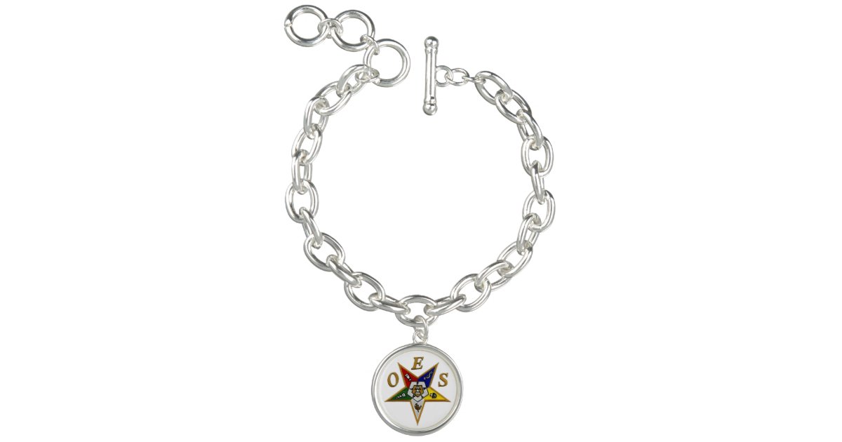 ORDER of the EASTERN STAR Charm Bracelet Zazzle