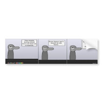 Ordered Chaos Comic 1 bumper stickers