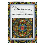 Ordination Anniversary to Deacon Cross in Colors Cards