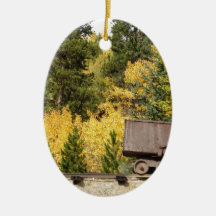 ore cart breckenridge ornament