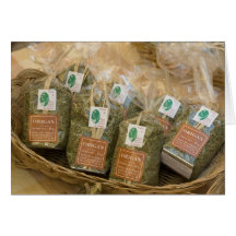 Oregano, Moustiers-Sainte-Marie, Provence, Greeting Cards