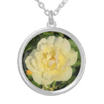Oregold Yellow Rose Necklace