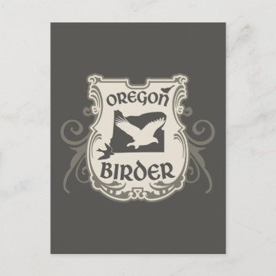 Oregon Birder Post Card