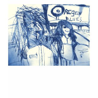 OREGON BLUES SKETCH WITH DREAD shirt
