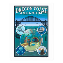 Oregon Coast Aquarium Postcards