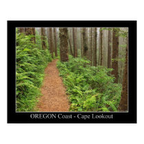 Oregon Coast - Cape Lookout posters