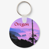 Oregon Coast Keychain by RickDouglas Oregon Coast Keychain