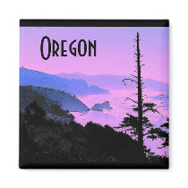 Oregon Coast Magnet by RickDouglas Oregon Coast Magnet