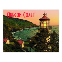 Oregon Coast Postcard