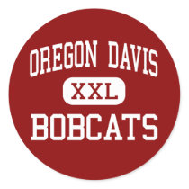 Oregon Davis - Bobcats - High - Hamlet Indiana stickers
