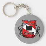 Oregon Diver Basic Keychain