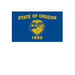 oregon, flag, t-shirt