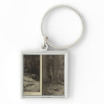 Oregon forest giant pines plaza, Salem, Oregon keychains