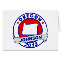 Oregon Gary Johnson cards