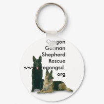 Oregon German Shepherd Rescue Keychain