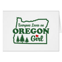 Oregon Girl Card