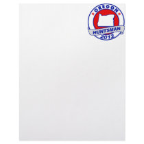 Oregon Jon Huntsman Personalized Letterhead