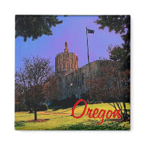 Oregon Magnet by RickDouglas Oregon Magnet