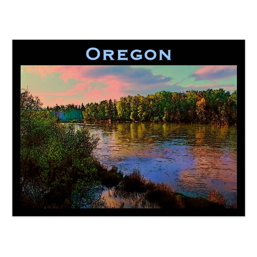 Oregon Postcard | Zazzle
