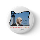 Oregon Ron Paul button