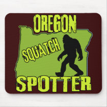 Oregon Squatch Spotter Mousepads