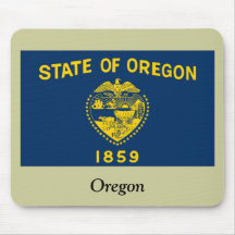 Oregon State Flag Mouse Mats