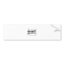 Oregon State Slogan bumper stickers by republicofstates Oregon State Slogan bumper stickers