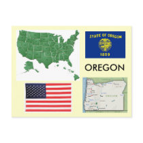 Oregon, USA postcards