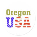 Oregon USA! stickers