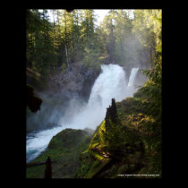 "Oregon Waterfall" posters