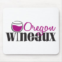 Oregon Wine Girl mousepads