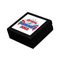 Oregon with Romney 2012 Jewelry Boxes