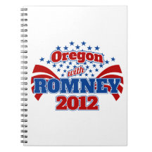 Oregon with Romney 2012 Notebooks