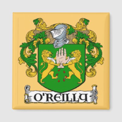 O&#39;Reilly Coat of Arms Magnet by irishcountry