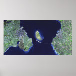 Oresund Bridge - Sat View posters