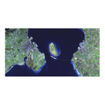 Oresund Bridge - Sat View posters