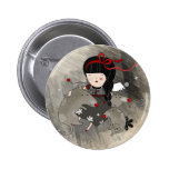Orfilia - Angel of the Wolfs Pinback Button