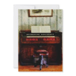 Organ and Swivel Stool Invite