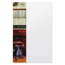 Organ and Swivel Stool Stationery Paper