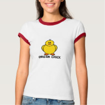 Organ Chick t-shirts