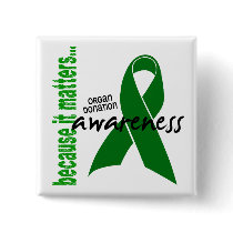 Organ Donation Awareness buttons