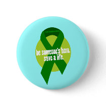 Organ Donation Awareness Button