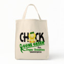 Organ Donation Chick Gone Green 2 bags by awarenessgifts Organ Donation Chick Gone Green 2 bags