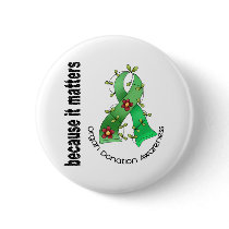 Organ Donation Flower Ribbon buttons