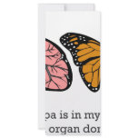 Organ donation rack cards