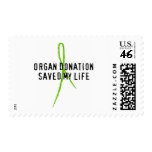 Organ Donation Saved My Life Stamp